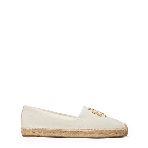 TORY BURCH Espadrille albe damă Eleanor Espadrille