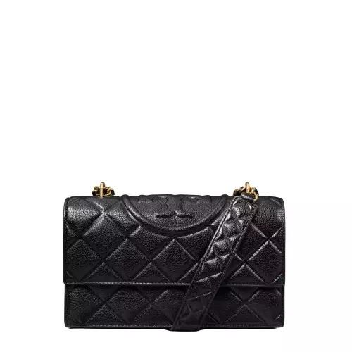 TORY BURCH Geantă damă neagră SMALL FLEMING