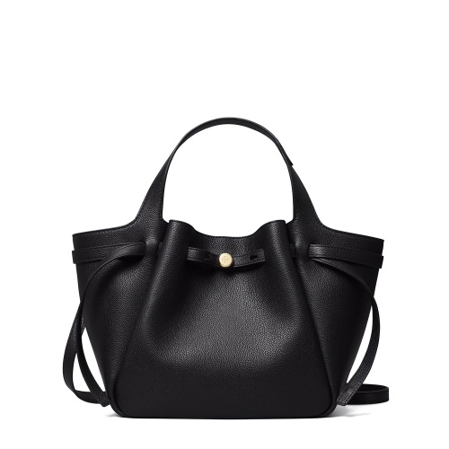 TORY BURCH Geantă neagră damă Small Romy Tote - Pepina.ro TORY BURCH Geantă neagră damă Small Romy Tote