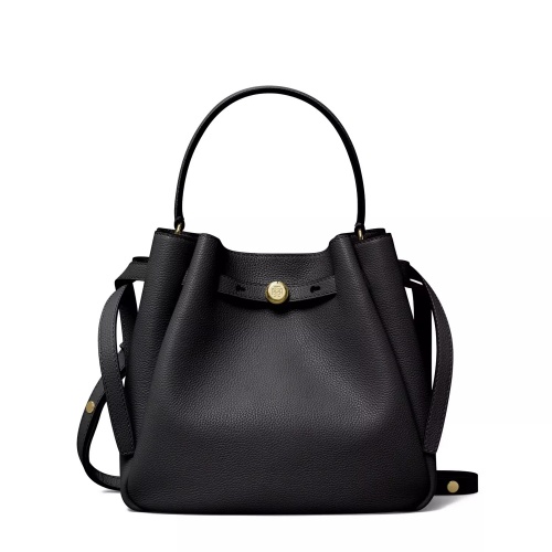 TORY BURCH Geantă neagră damă Romy Bucket