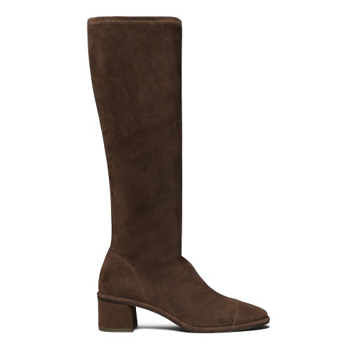 TORY BURCH Cizme damă maro Cap-Toe