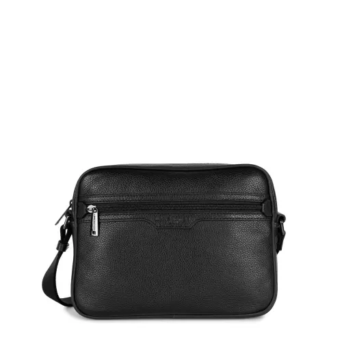 LANCASTER Geantă bărbați neagră Milano Gentlemen