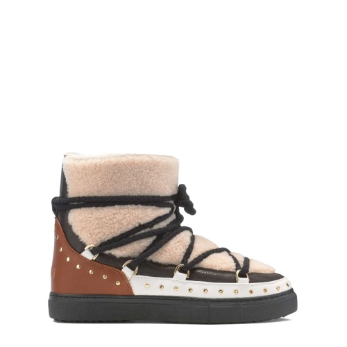 INUIKII Botine damă Curly Rock Sneaker