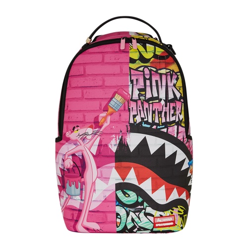 SPRAYGROUND Rucsac PINK PANTHER PAINTING OVER GRAFFITI