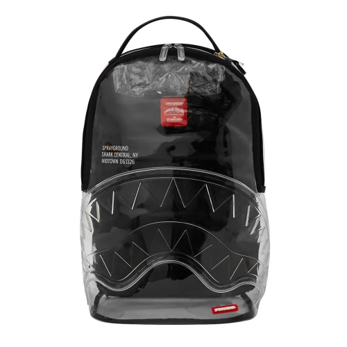 SPRAYGROUND Rucsac SHARK CENTRAL CLEAR