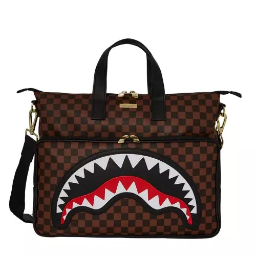 SPRAYGROUND Geantă de afaceri SAWTOOTH SHARKS IN PARIS