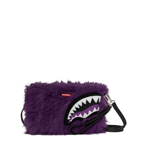SPRAYGROUND Geantă de umăr FUR CRAY PURP