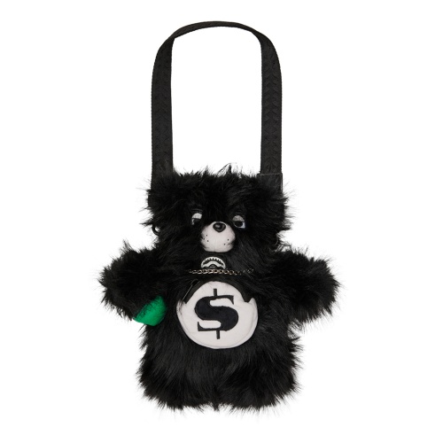 SPRAYGROUND Geantă FUR CRAY BLACK BEAR - Pepina.ro SPRAYGROUND Geantă FUR CRAY BLACK BEAR