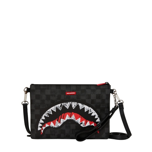 SPRAYGROUND Geantă umăr SCRIBBLE SHARK