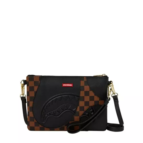 SPRAYGROUND Geantă de umăr JETSTREAM BROWN