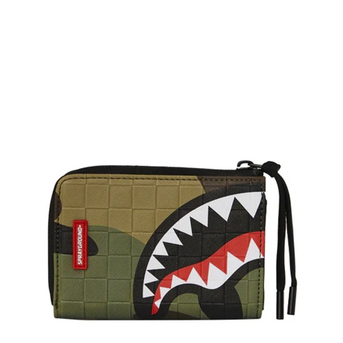 SPRAYGROUND Portofel WOODLAND CAMO CHECK - Pepina.ro SPRAYGROUND Portofel WOODLAND CAMO CHECK