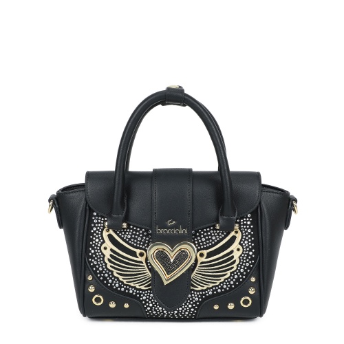 Braccialini Geantă damă neagră cu cristale - Pepina.ro Braccialini Geantă damă neagră cu cristale