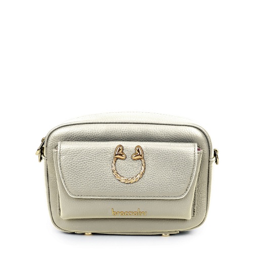 Braccialini Geantă damă aurie Jinny - Pepina.ro Braccialini Geantă damă aurie Jinny