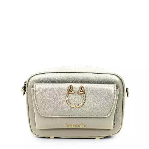 Braccialini Geantă damă aurie Jinny