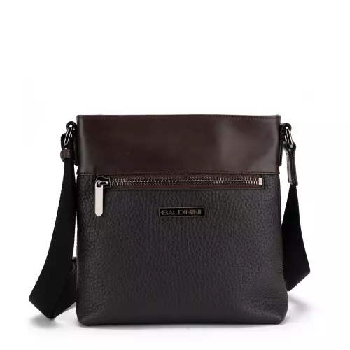 BALDININI Geantă de umăr bărbați maro