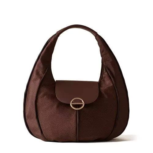 BORBONESE Geantă de umăr tip hobo COTTAGE