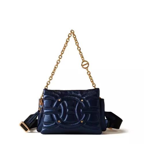 BORBONESE Geantă bleumarin de damă RONDÒ