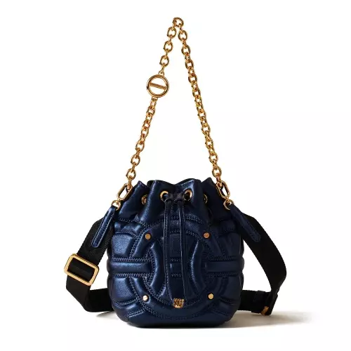 BORBONESE Geantă bleumarin de damă RONDÒ