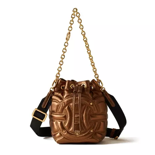 BORBONESE Geantă bronz de damă RONDÒ