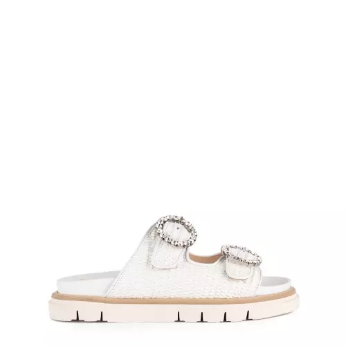 Luca Grossi Papuci damă albi - Pepina.ro Luca Grossi Papuci damă albi