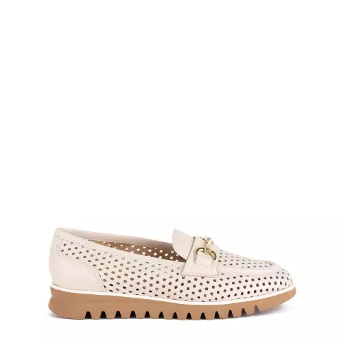 Luca Grossi Mocasini damă bej