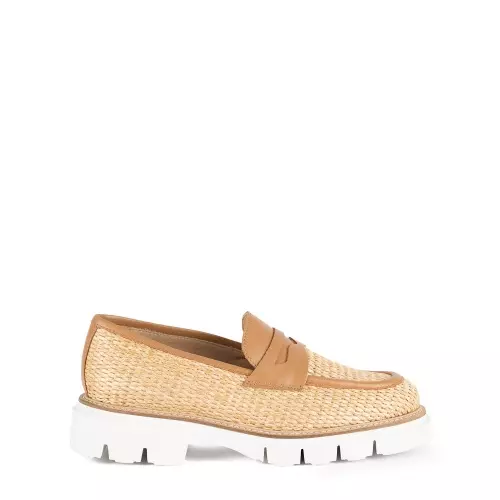 Luca Grossi Mocasini damă bej - Pepina.ro Luca Grossi Mocasini damă bej