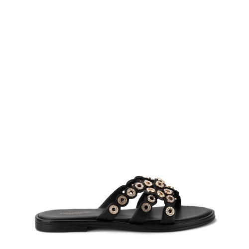 TOSCA BLU Papuci damă negri - Pepina.ro TOSCA BLU Papuci damă negri