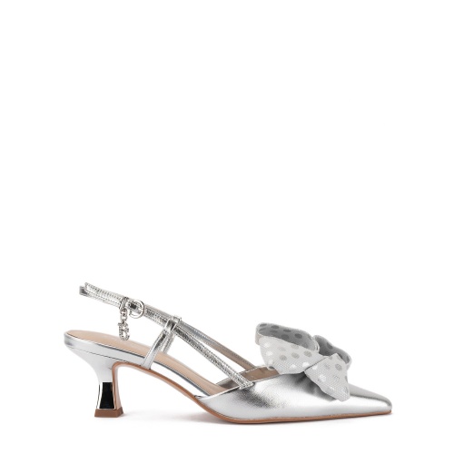 TOSCA BLU Pantofi argintii damă - Pepina.ro TOSCA BLU Pantofi argintii damă