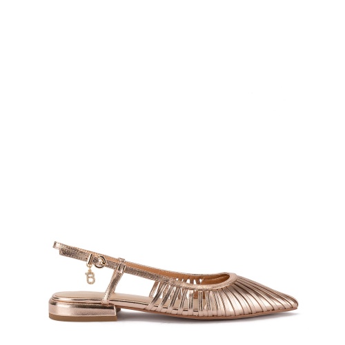 TOSCA BLU Pantofi damă roz-auriu - Pepina.ro TOSCA BLU Pantofi damă roz-auriu