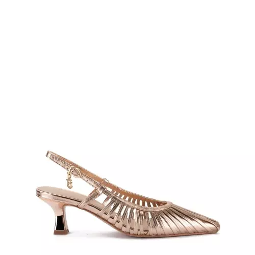 TOSCA BLU Pantofi damă roz-auriu - Pepina.ro TOSCA BLU Pantofi damă roz-auriu