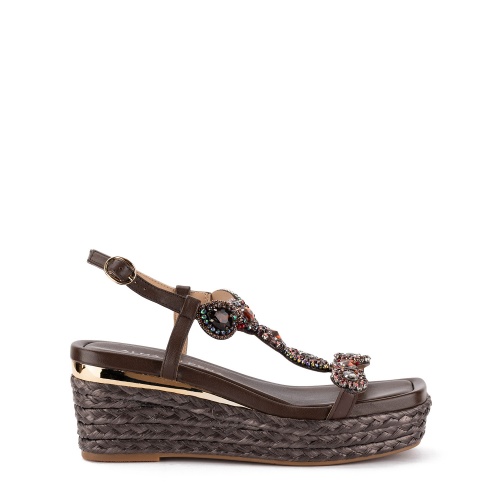 Alma En Pena Sandale damă maro - Pepina.ro Alma En Pena Sandale damă maro