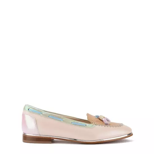 RENZONI Mocasini damă bej