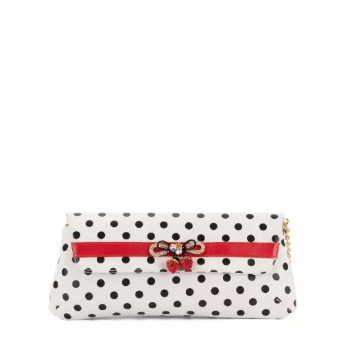 RENZONI Clutch damă cu buline