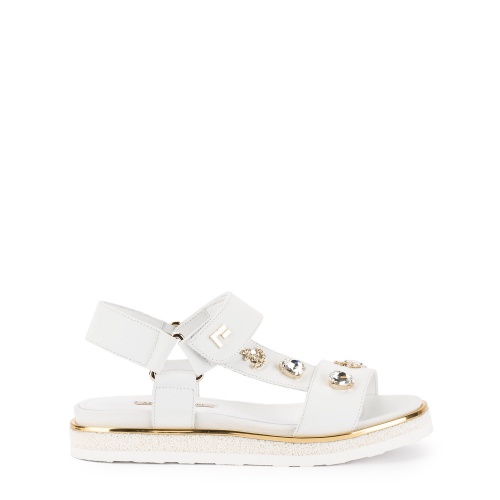 Marino Fabiani Sandale damă albe