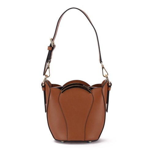 Cromia Geantă damă maro Melia bucket - Pepina.ro Cromia Geantă damă maro Melia bucket