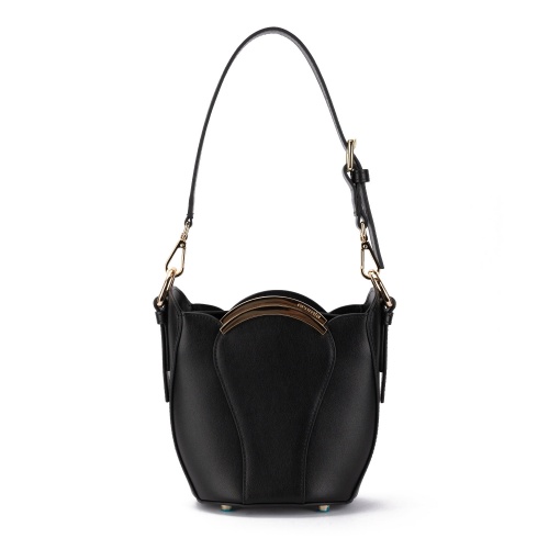 Cromia Geantă damă neagră Melia Bucket - Pepina.ro Cromia Geantă damă neagră Melia Bucket