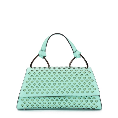 Cromia Geantă damă verde neon Petit Balos