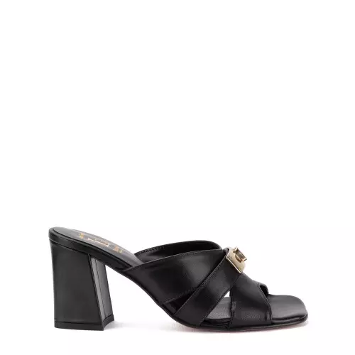 Luca Grossi Papuci damă negri cu toc