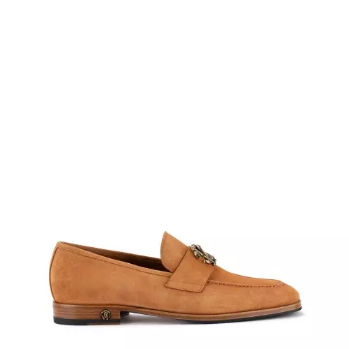 ROBERTO CAVALLI Mocasini bărbați maro
