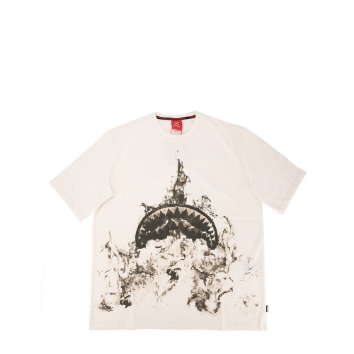 SPRAYGROUND Tricou bărbați alb