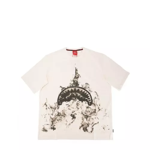 SPRAYGROUND Tricou bărbați alb