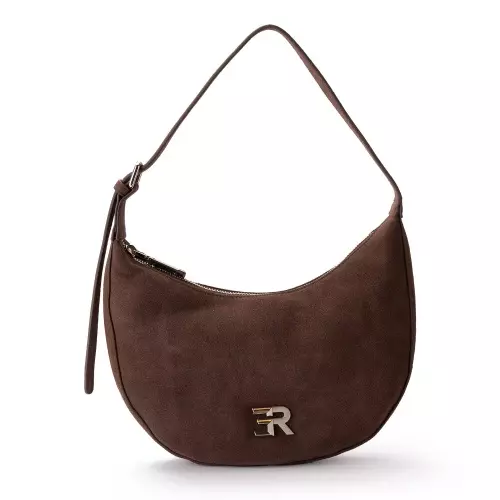 ERMANNO FIRENZE Geantă damă maro Astrid Suede