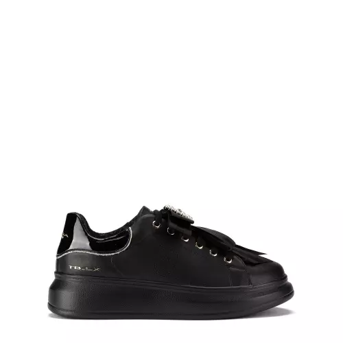 TOSCA BLU Pantofi sport damă cu fundă