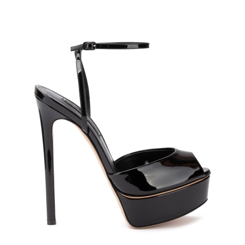 CASADEI Sandale damă negre Flora