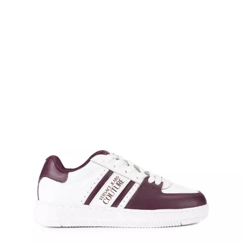 VERSACE JEANS Adidași damă albi