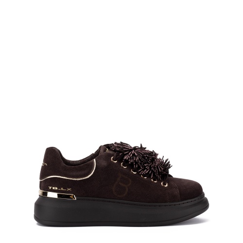TOSCA BLU Pantofi sport damă maro