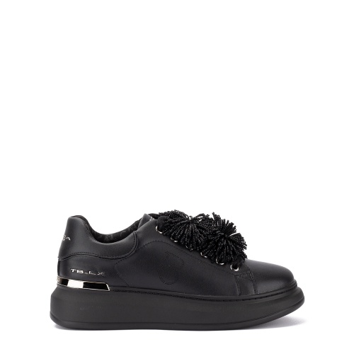 TOSCA BLU Pantofi sport damă negri