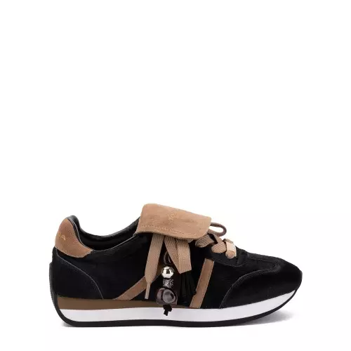 TOSCA BLU Sneakers damă negri - Pepina.ro TOSCA BLU Sneakers damă negri