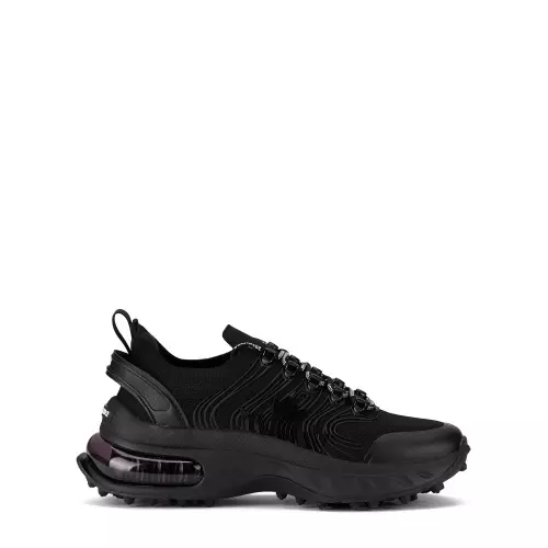Dsquared2 Adidași negri bărbați Bubble