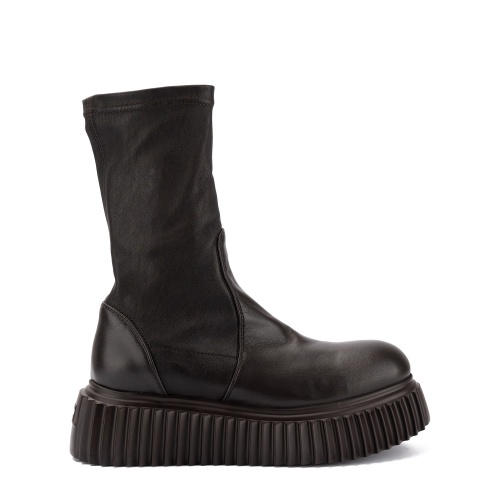 AGL Botine damă maro